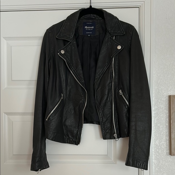 Madewell Jackets & Blazers - Madewell Black Leather Jacket